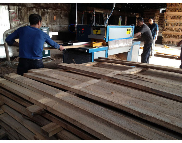 廣東省-惠州-博羅-方木50高多片鋸加工現場