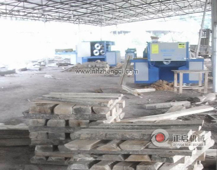 海南硬雜木35機現(xiàn)場加工